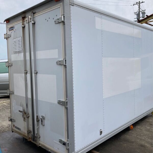 【引取限定　三重県桑名市長島】トラックコンテナ　倉庫　物置　アルミバン 330x175x235cm TC31