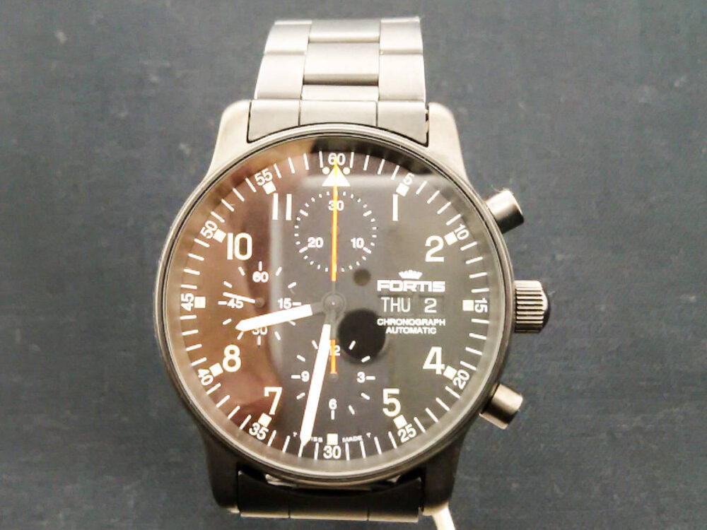 【OH済み】 フォルティス FORTIS 597.18.141 腕時計 クォーツ クロノグラフ