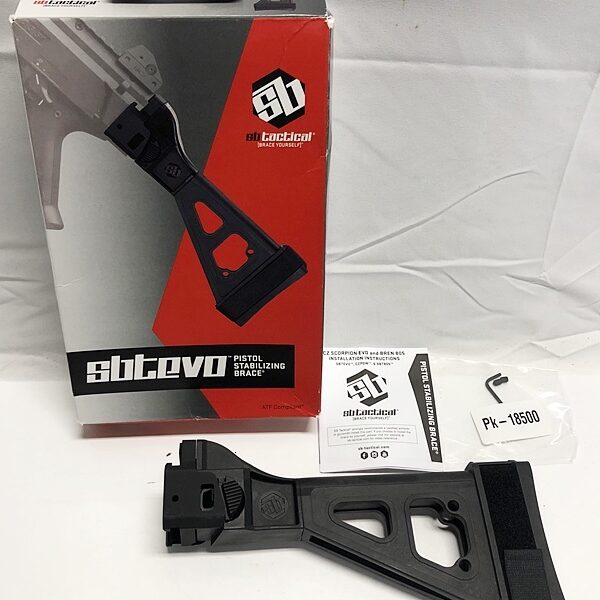 東京)SB　TACTICAL SBTEVO PISTOL STABILIZING BRACE ピストル ブレース 実物 スコーピオン