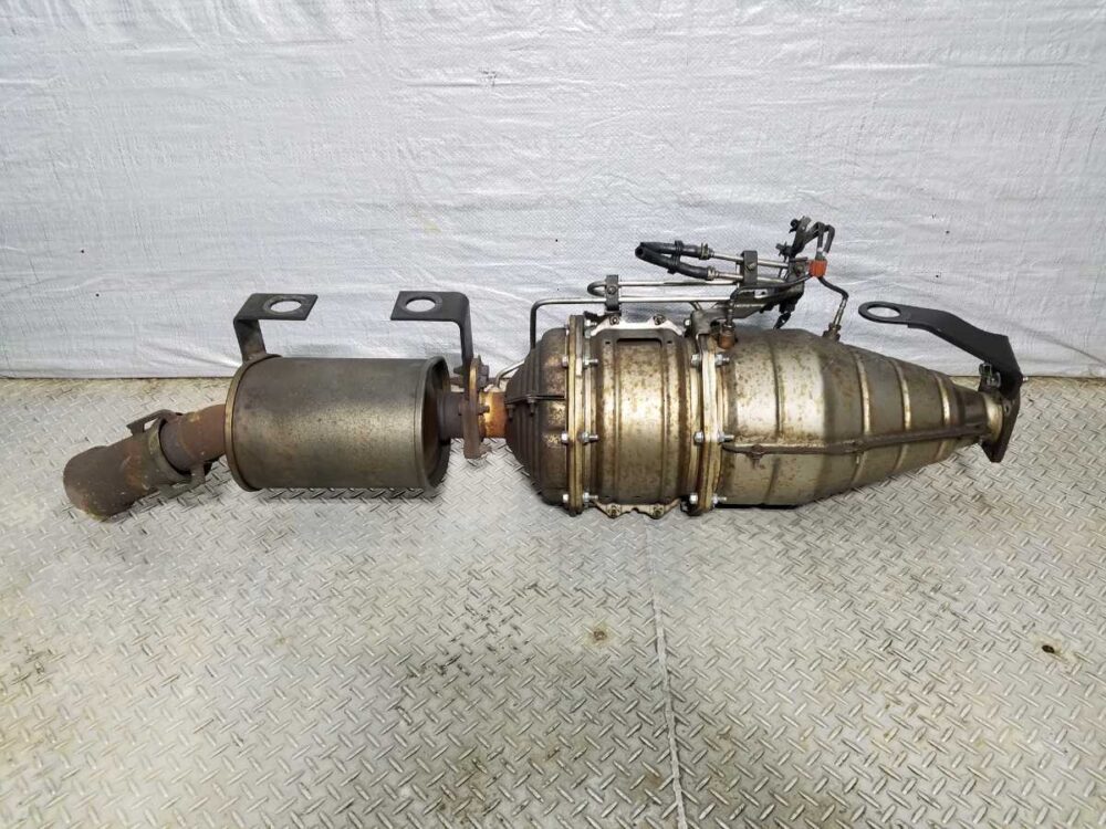 25年!エルフ　BKG-NLR85　4JJ1　純正触媒マフラーセット　中古品　